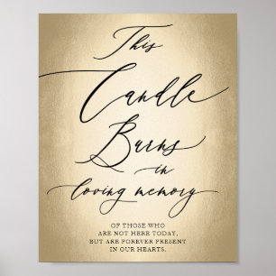 Poster Script de calligraphie dans le signe Mariage de mé