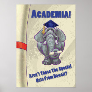 Poster Scroll universitaire