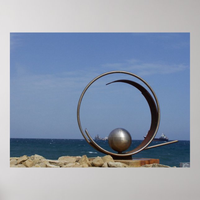 POSTER SCULPTURE D'ACIER (Devant)