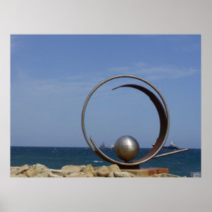 POSTER SCULPTURE EN ACIER