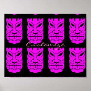 Poster Sculpture Tiki Rose Thunder_Cove