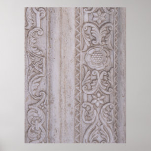 Poster Sculptures florales d'Athen