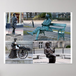 Poster Sculptures & Statues à Dublin Irlande