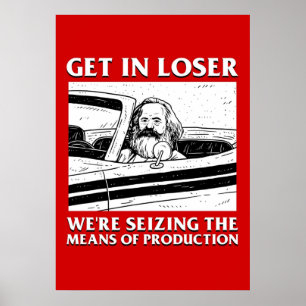 Poster Se Perdre Saisissait Les Moyens De Production