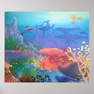 Poster Sea Harmony par Angela Carrasquillo