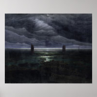 Sea Shore in Moonlight, 1835-36