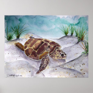 Poster sea_turtle_painting_2