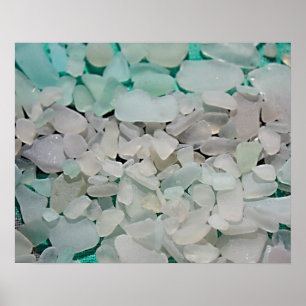 Poster Seafom blanc Seaglass