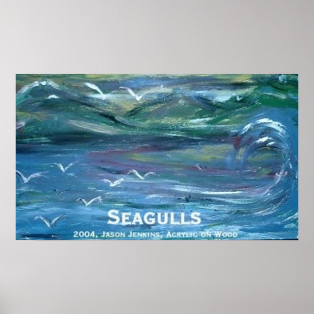POSTER SEAGULLES (Devant)