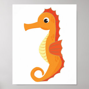 Poster Seahorse