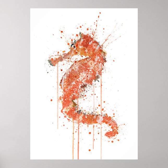 Poster Seahorse (Devant)