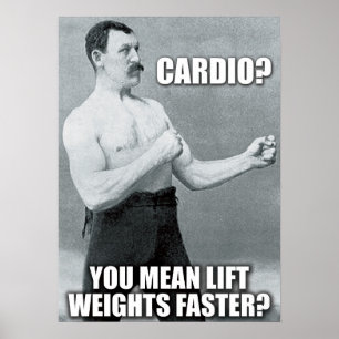 Poster Séance d'entraînement de motivation