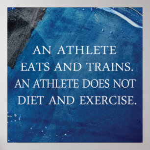 Poster Séance d'entraînement de motivation