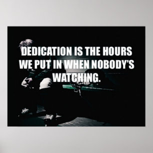 Poster Séance d'entraînement de motivation