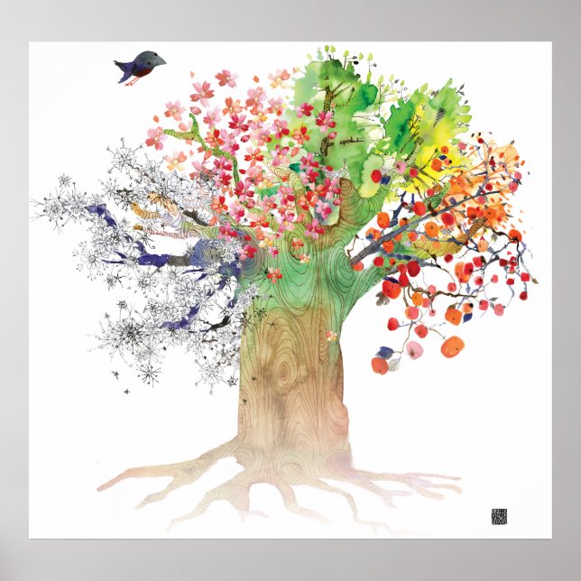 POSTER SEASONSTREE (Devant)