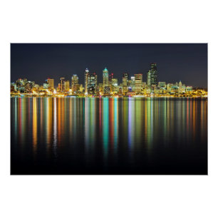 Poster Seattle line