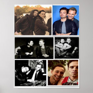 Poster Sebastian Stan et Tom Hiddleston