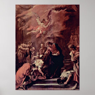 Poster Sebastiano Ricci - Communion of the Apostles