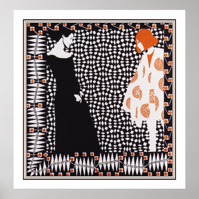 Poster Sécession de Vienne - Kolo Moser Vorfruhling (Devant)