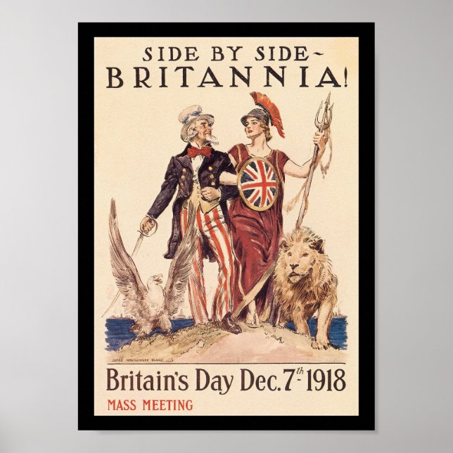 Poster Seconde Guerre mondiale de Britannia (Devant)