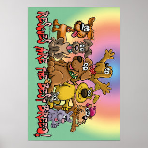 Poster Secourez le chien sont la meilleure race !