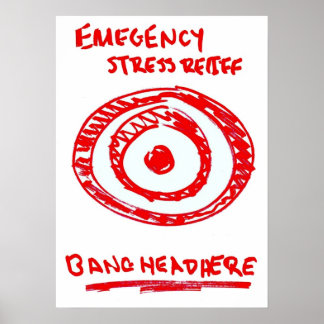 Poster Secours aux stress d'urgence