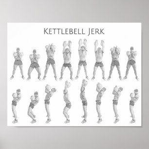 Poster Secousse de Kettlebell
