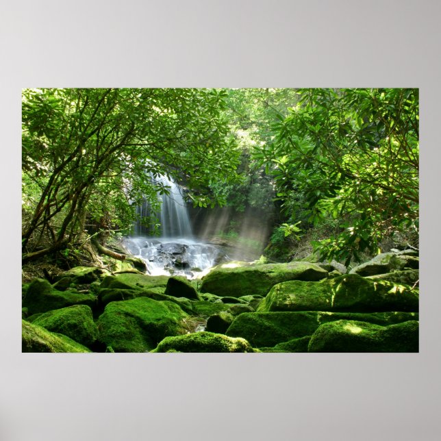 Poster Secret Paradise (Charlie Falls, Caroline du Nord) (Devant)