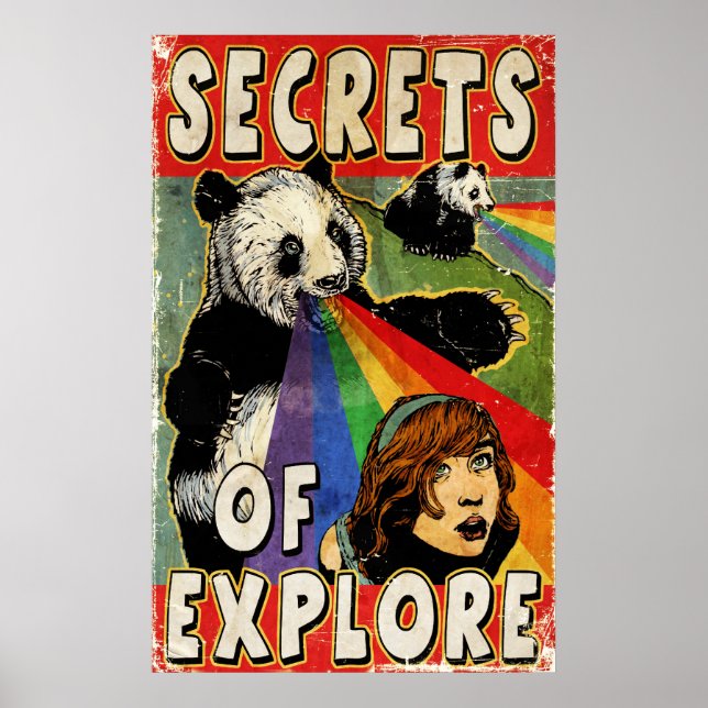 POSTER SECRETS D'EXPLORATION ! (Devant)