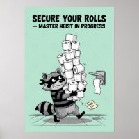 « Sécurisez vos rouleaux » Vol de papier toilette