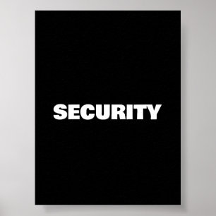 Poster Sécurité