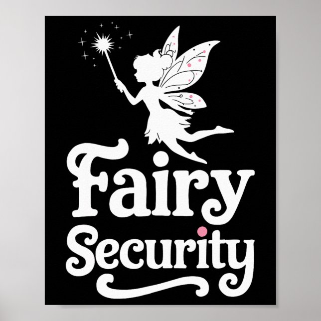 Poster Sécurité des fées (Devant)