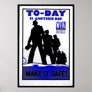 Poster Sécurité en milieu de travail