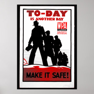Poster Sécurité sur le lieu de travail