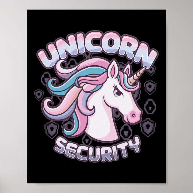 Poster Sécurité Unicorn (Devant)