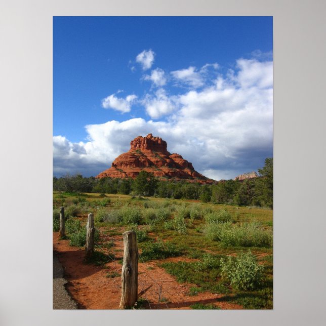 Poster Sedona - Bell Rock (Devant)
