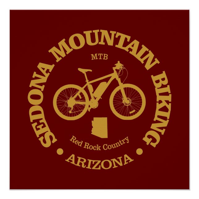Poster Sedona (MTB) (Devant)