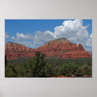 Poster Sedona Red Rock Mountain 082