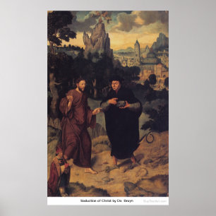Poster Seduction of Christ by De Bruyn