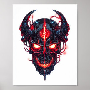 Poster Seigneur du Crâne de Cyber Démon
