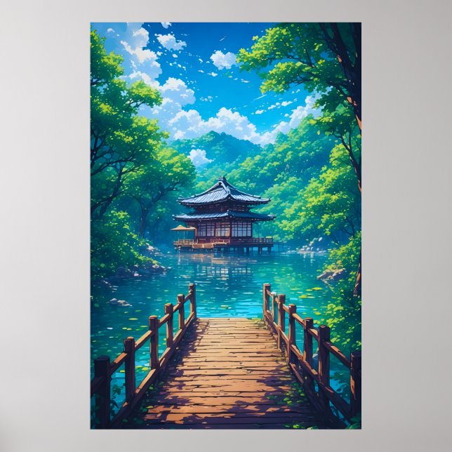 Poster (Seijaku no Kohan) -  Lakeside Serenity (Devant)