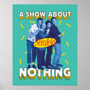 Poster Seinfeld   A Show About Nothing