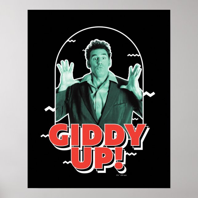 Poster Seinfeld | Kramer - Giddy Up! (Devant)