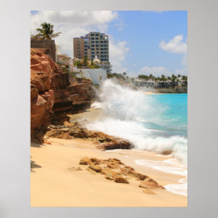 Poster Séjour en mer à Cupecoy Beach Cliffs, St Maarten