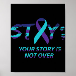 Poster Séjour Semicolon Sensibilisation au suicide Santé 