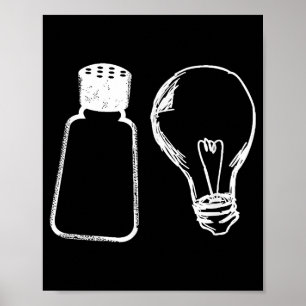 Poster Sel & Lumière Be Ye Salt Bible Versets Matthieu 51