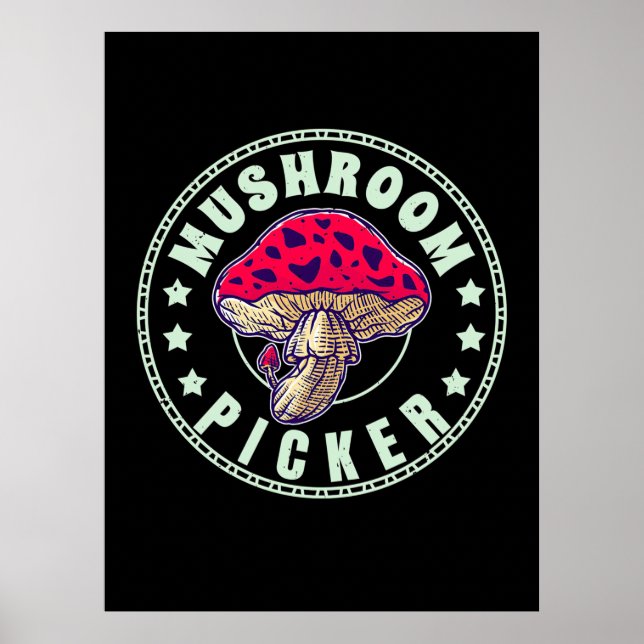 Poster Sélecteur de champignons (Devant)
