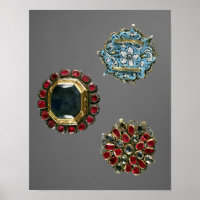 Sélection de broches costumées