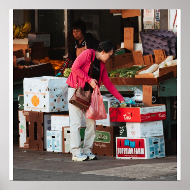 Poster Sélection du marché (Devant)