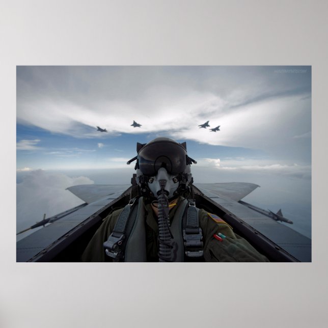 Poster Selfie Cockpit (Devant)